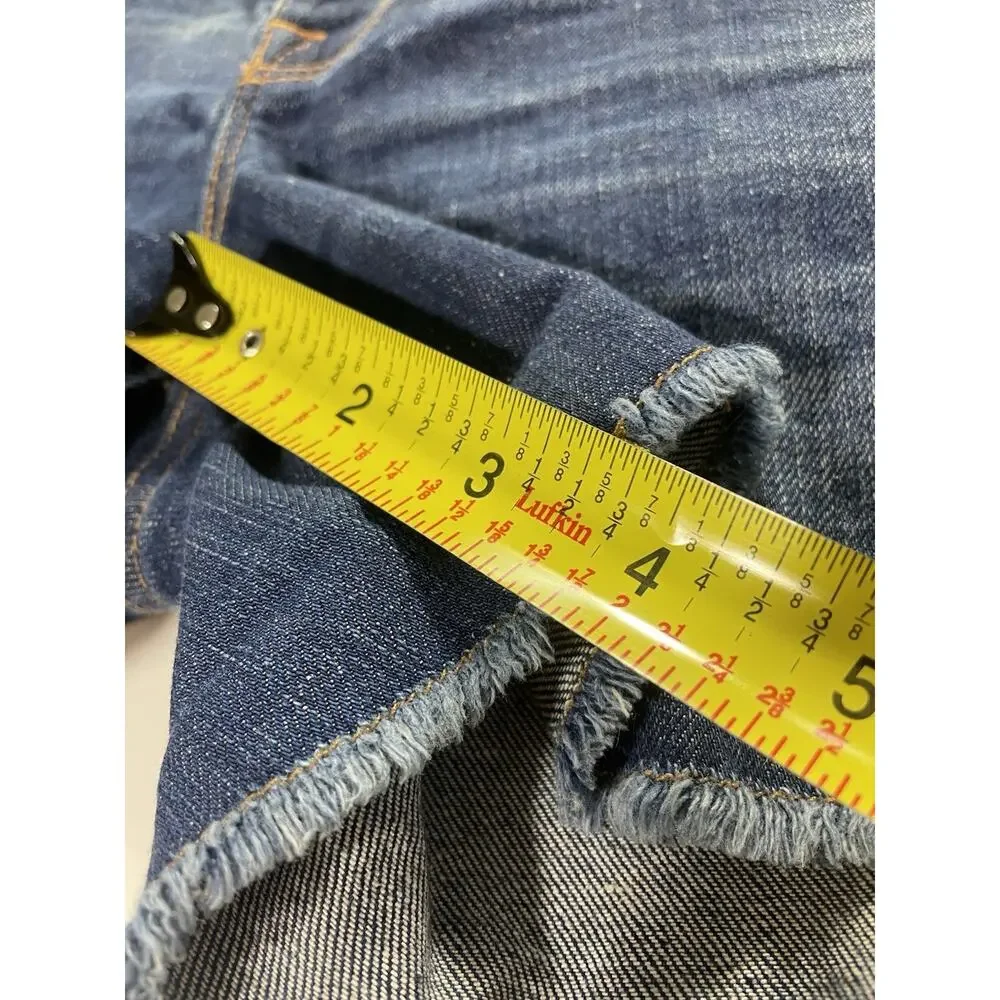 J.Crew Jeans Women's Size 28 Denim Cutoff Shorts Frayed Hem Blue
